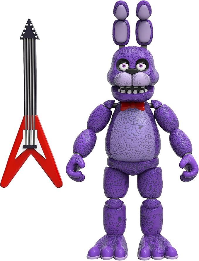 Funko 5" Articulated Action Figure: Five Nights at Freddy's (FNAF) - Bonnie The Rabbit - Collectible - Gift Idea - Official Merchandise - for Boys, Girls, Kids & Adults - Video Games Fans