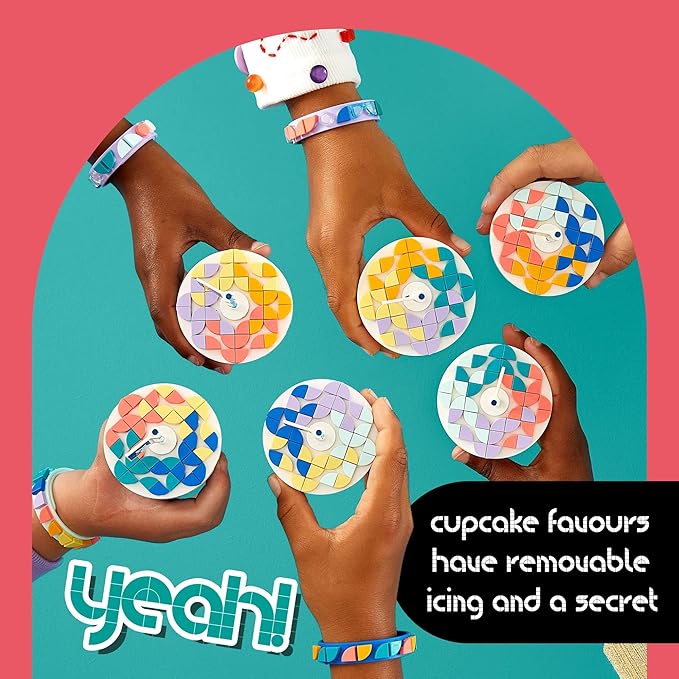 LEGO DOTS Ultimate Party Kit 41806 Arts & Crafts Kit Perfect for Kids Birthday Party Age 6-10, Party Bag Fillers, Birthday Party Games and Crafts with Toy Cupcakes, Friendship Bracelets, Bunting