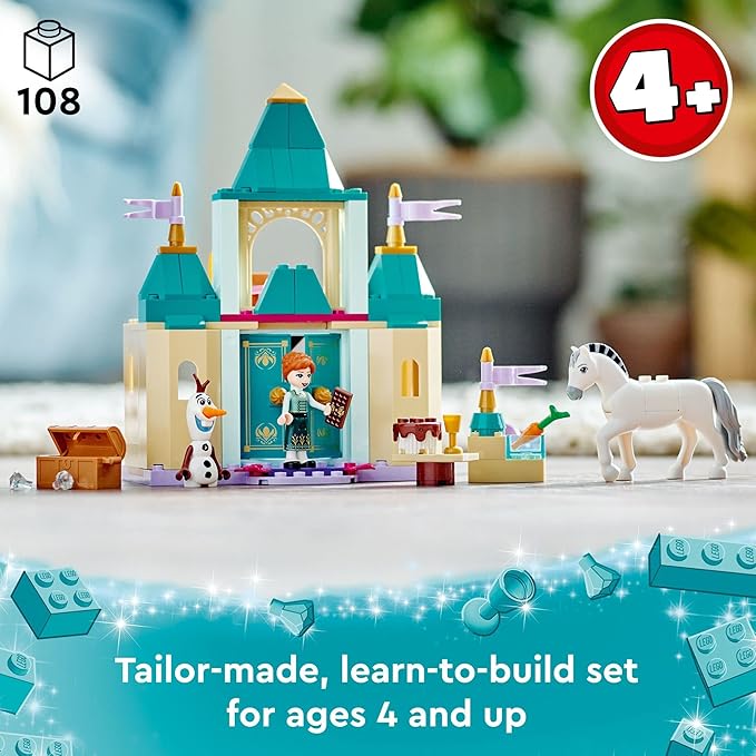 LEGO 43204 Anna and Olaf's Castle Fun - New.