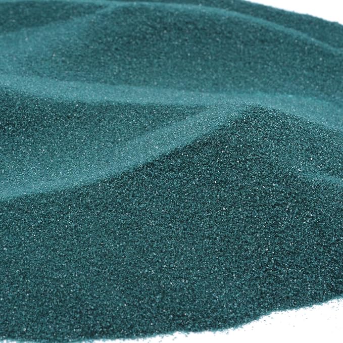 Shiny Stone Colorful Sand,Rainbow Sand,Art Sand,Colored Sand,Craft Sand,Decorative Wedding Vibrant Sand, 250g/0.55lbs/8.81oz for Kids Creativity Wedding Succulent Terrarium Vase (Peacock Green)