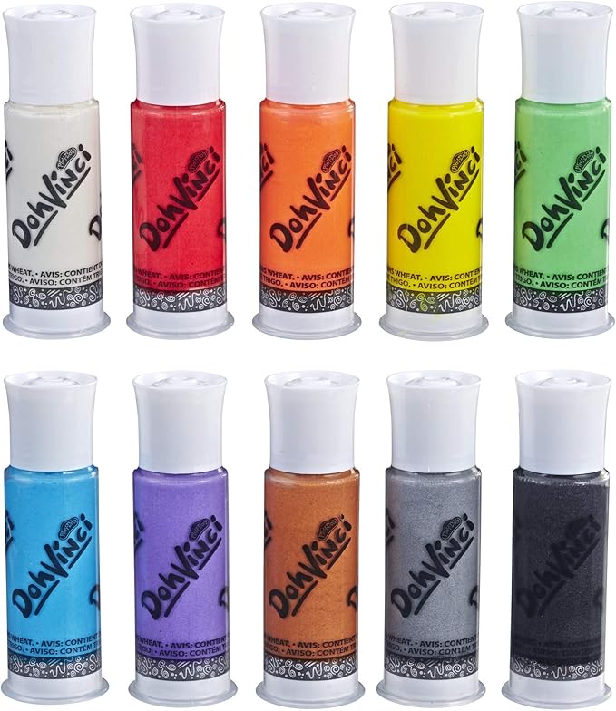 Play-Doh Dohvinci Basic 10 Pack of Colors Brand - Art Supplies for Kids & Tweens