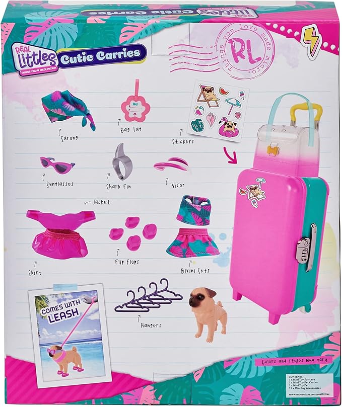 Real Littles S5 Cutie Carries Pet Roller Case & Bag Pk