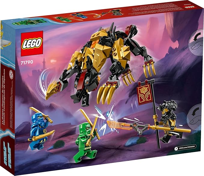 LEGO NINJAGO Imperium Dragon Hunter Hound 71790 Building Set Featuring Monster and Dragon Toys and 3 Minifigures, Great Ninja Toys for Kids Ages 6+ Who Love to Play Out Ninja Stories