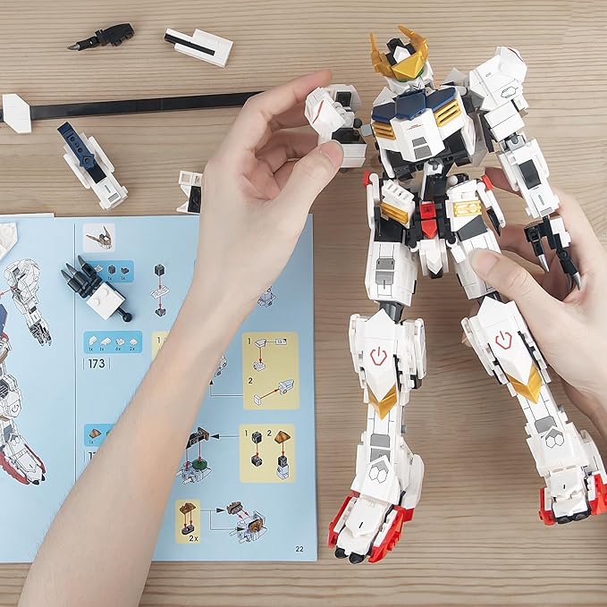 Transforming Robot Building Set for Adults, 2 in 1 City Warrior Mech & Fighter Jet Building Toy Model, 952 Pcs Creative Collectible Gift for Boys Kids 8-12