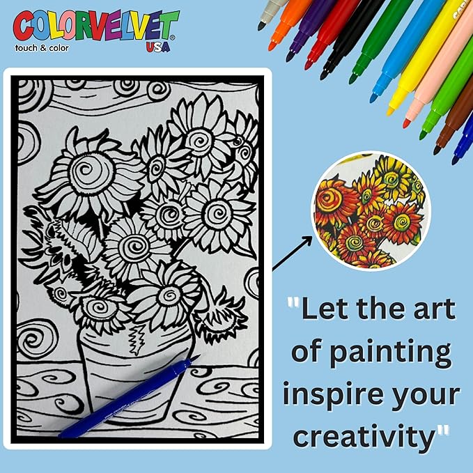 Sunflowers Small Size Picture 21 X 29.7Cm-Made in Italy