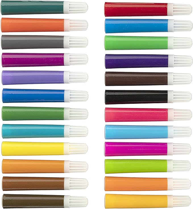 Darice 120-Piece Deluxe Art Set – Art Supplies for Drawing, Painting and More in a Plastic Case - Makes a Great Gift for Children and Adults