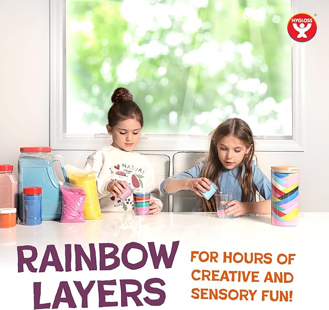 Hygloss Colored Play Sand – 15 lb Pink Craft Sand for Sand Art, Christmas Gifts & Decorations, DIY Projects, Classroom Activities, and Plant Décor – Fine, Non-Toxic Sand, Safe for Kids Ages 3+