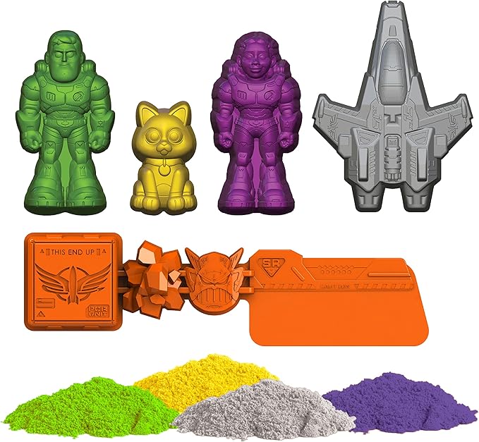 Disney Pixar Lightyear Cosmic Adventure CRA-Z-Sand Play Set with Glow in The Dark Sand