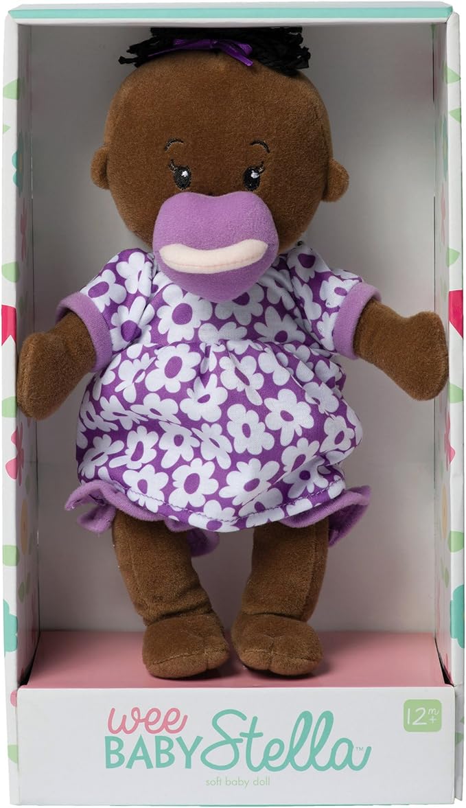 Manhattan Toy Wee Baby Stella Brown 12" Soft Baby Doll