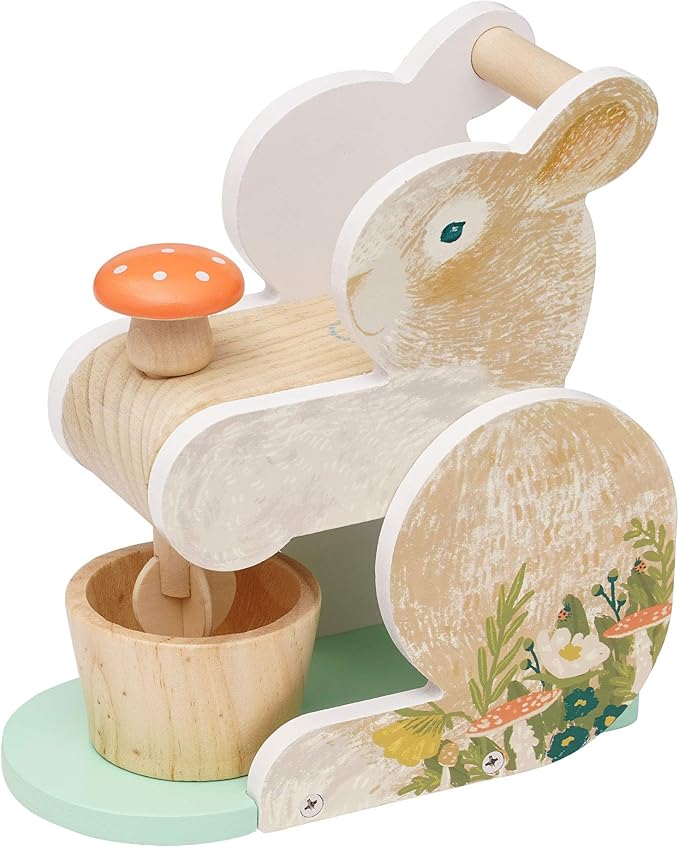 Manhattan Toy Bunny Hop Mixer Toddler & Kids Pretend Play Cooking Toy Set
