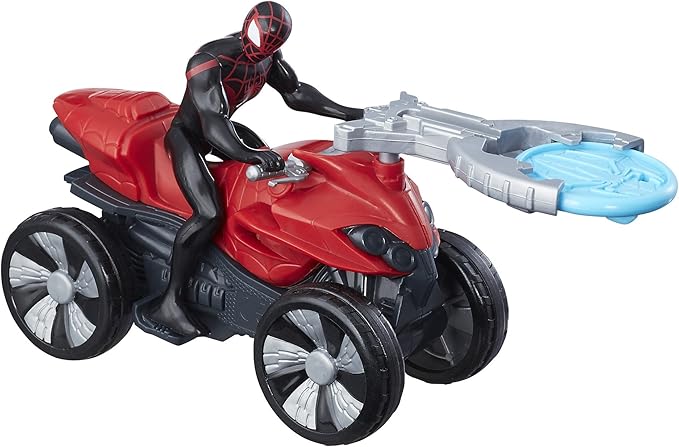 Marvel Spider-Man Blast N’ Go Racer Kid Arachnid with ATV