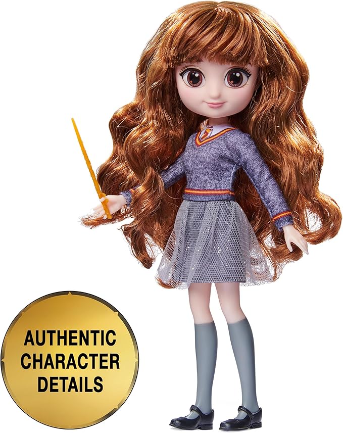 Wizarding World Harry Potter, 8-inch Hermione Granger Doll, Kids Toys for Ages 5 and Up