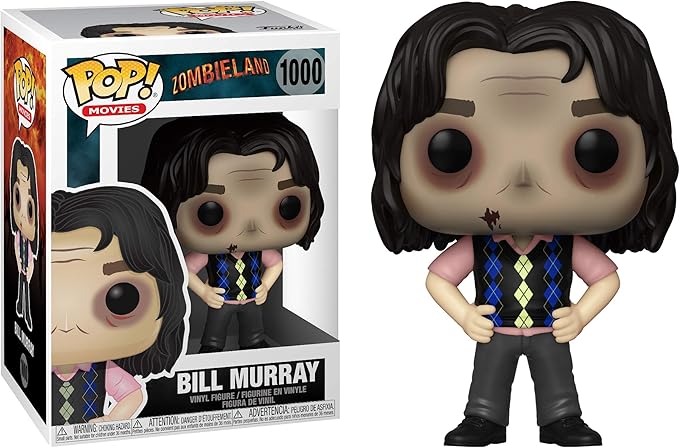 Bill Murray: Funk o Pop! Movies Vinyl Figure Bundle with 1 Compatible 'ToysDiva' Graphic Protector (1000-49109 - B)