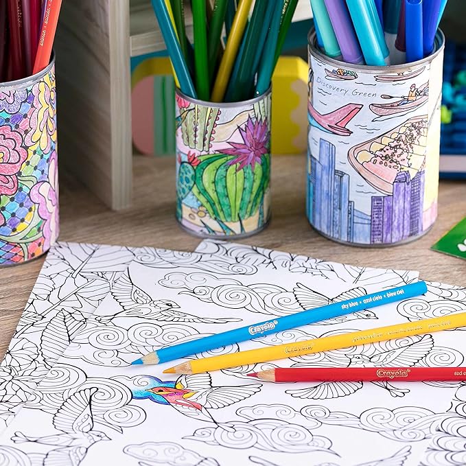 Crayola Colouring Pencils - Assorted Colours (Pack of 12) | A Must-Have for All Kids Arts & Crafts Sets | Ideal for Kids Aged 3+