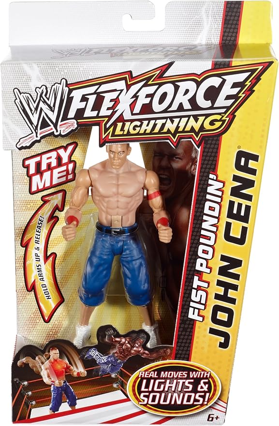 WWE Flexforce Lightning Fist Poundin John Cena
