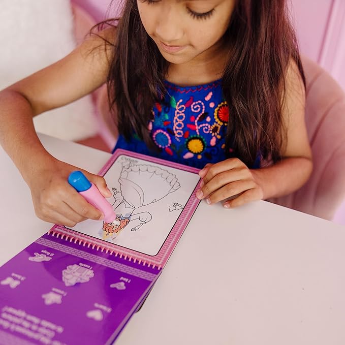 Melissa & Doug Water Wow 4 Pack (Pets, Colors, Fairy Tale and Makeup) - FSC Certified