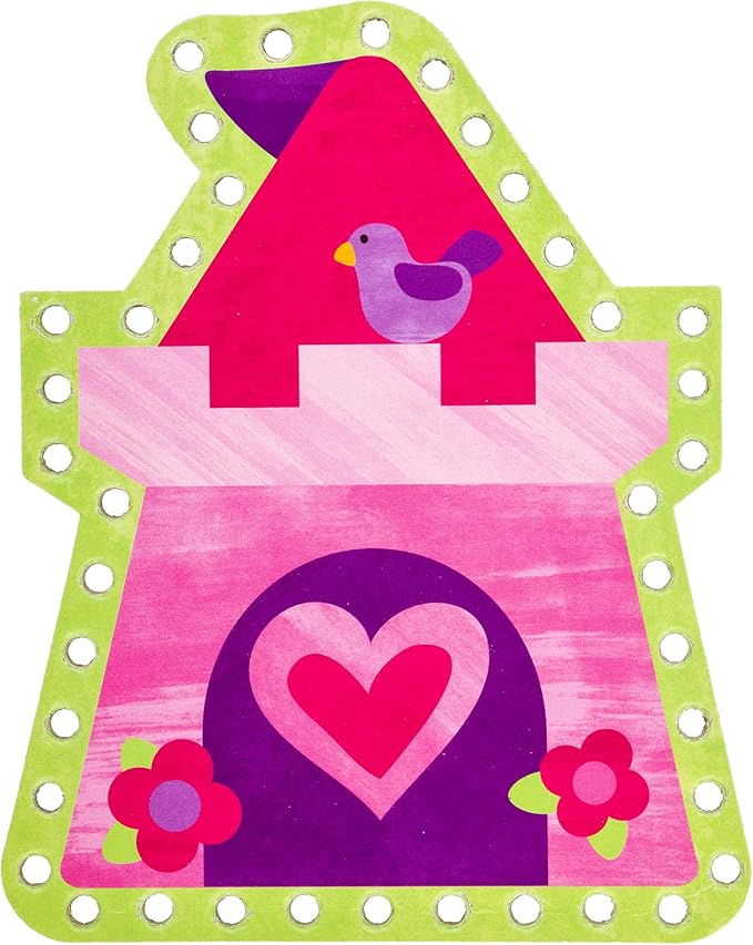 Stephen Joseph Lacing Cards, Princess/Castle