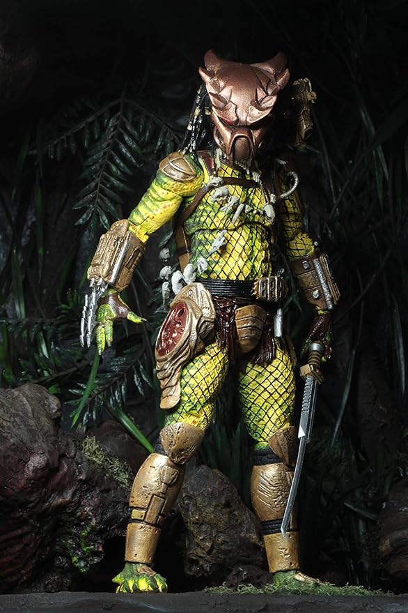 NECA - Predator 2 - 7” Scale Action Figure - Ultimate Elder: The Golden Angel