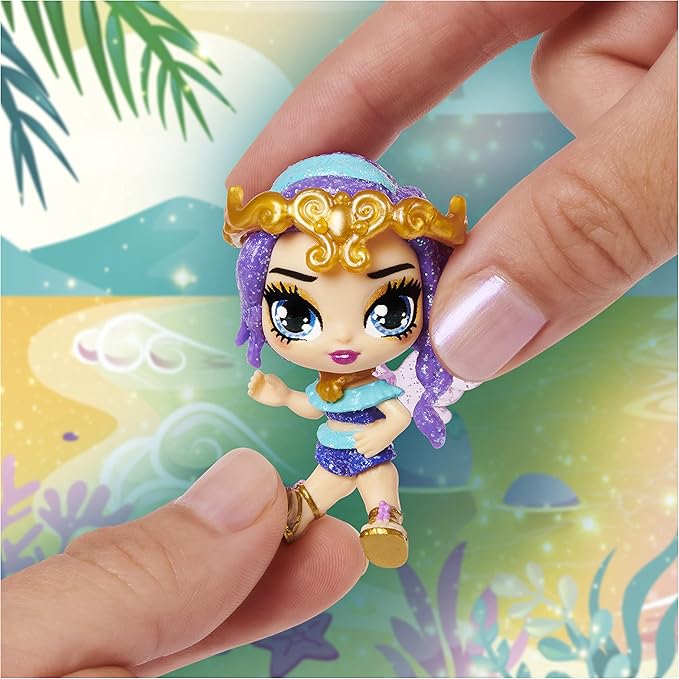 Hatchimals Pixies Riders, Lagoon Lily Pixie and Seastallion Glider Set with Mystery Feature