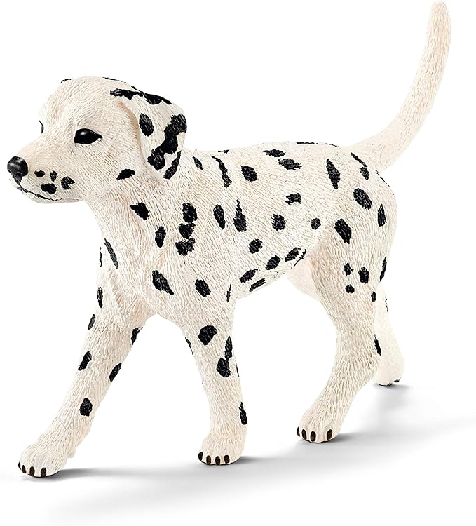 Schleich Farm World, Animal Toys for Kids, Dalmatian male Figurine