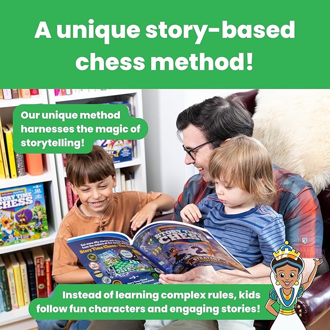Story Time Chess - Chess Sets (Level 3 Tactics Expansion) Chess for Kids, Chess Game Toddlers, Learning Games for Kids, Boys & Girls Ages 3-103
