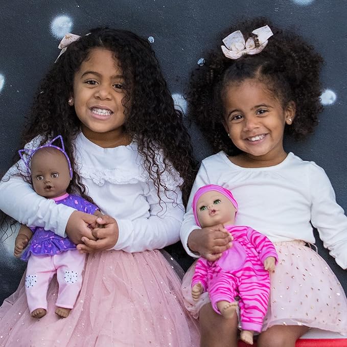 ADORA Play Time Babies Collection, 13" Baby Doll with Doll Clothes and Accesories, Made with Sweet Baby Powder Scent, and GentleTouch Vinyl Body, Birthday Gift for Ages 1+ - Baby Tiger