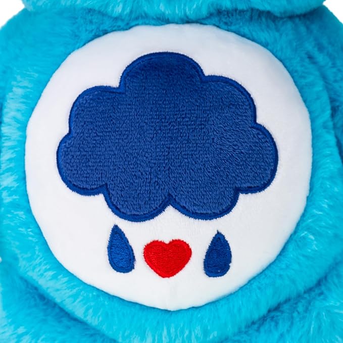 Care Bears 14” Grumpy Bear - Blue Plushie for Ages 4+ – Perfect Stuffed Animal Holiday, Birthday Gift, Super Soft and Cuddly – Good For Girls and Boys, Employees, Collectors