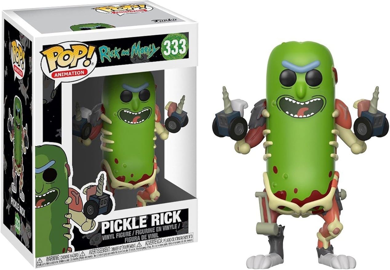 Funko POP! Animation: R&M-Pickle Rick - Rick and Morty - Collectible Vinyl Figure - Gift Idea - Official Merchandise - for Kids & Adults - TV Fans - Model Figure for Collectors and Display