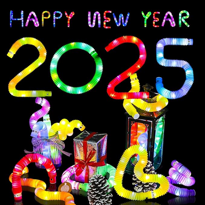 15 PCS Glow Sticks, Glow in The Dark Party Supplies, Bulk Light Up Party Favors, Glow Bracelets Necklaces, Neon Party Decorations,Valentine's Day Birthday Wedding Camping Fun