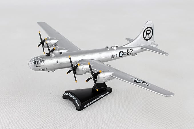Daron Worldwide Trading B-29 Superfortress Enola Gay Vehicle (1:200 Scale) , White