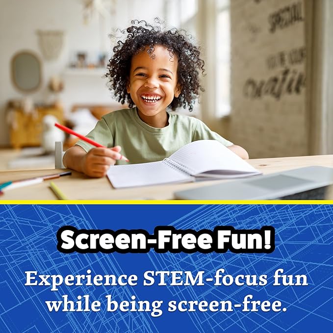 Stomp Rocket Stompin' Science Book - Use with Toys Rocket Launcher Kits for Kids - Introduction to STEM Educational Book for Boys & Girls, Fun, Interactive Outdoor Play, Learning Activity & Discovery
