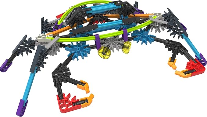 K'nex Intermediate 60 Model Building Set - 395 Parts - Ages 7 & Up - Creative Building Toy, Multicolor, includes K'NEX Parts and Pieces, Instruction Booklet, Medium