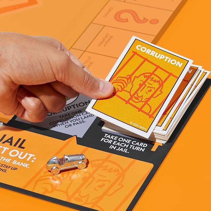 Monopoly Go to Jail Expansion | Add More Fun to Classic Monopoly Game and Play Faster | Ages 8+ | 2-6 Players | 40 Mins. | Family Board Games