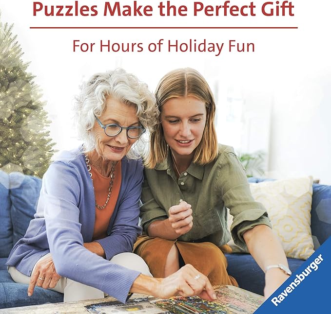 Ravensburger Abundant Blooms | 1000-Piece Jigsaw Puzzle for Kids and Adults | Precision-Made Unique Anti-Glare Surface | Engaging Activity for Brain Development