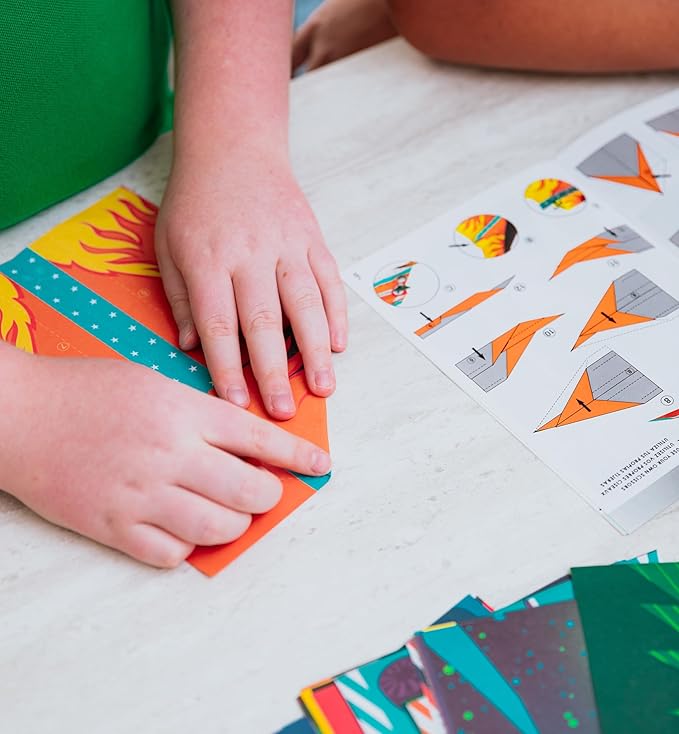 Totally Paper Planes Fold and Fly Origami Airplane Art Set to Make and Fly 40 Planes