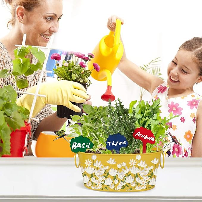 Paint & Plant Flower Gardening Kit - Gifts for Girls Ages 8-12, Arts and Crafts for Kids Ages 8-12, Kids Gardening Set, Birthday Toys Christmas Gifts for Girls Boys Ages 4 5 6 7 8 9 10 11 12