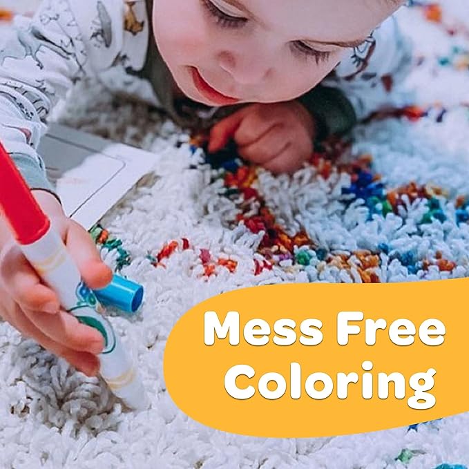 Crayola Baby Shark Color Wonder Travel Activity Pad, Mess Free Coloring, Gift for Kids, 3, 4, 5,