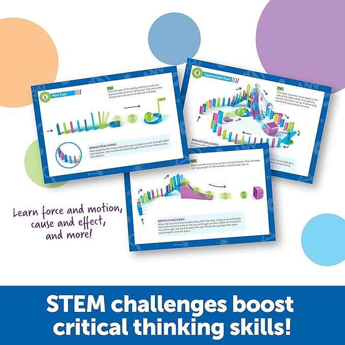 Learning Resources STEM Explorers Domino Action