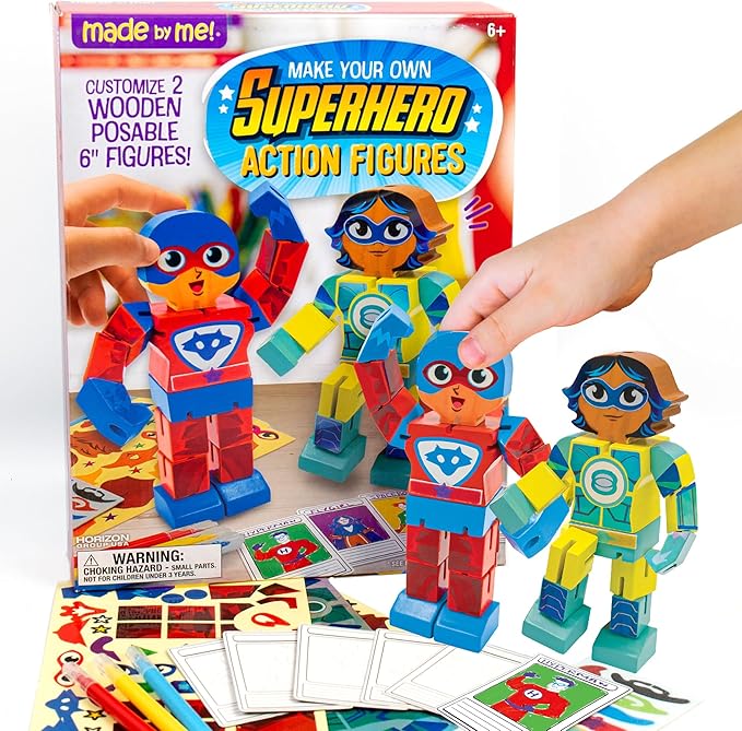 Made By Me Make Your Own Superhero Action Figurines