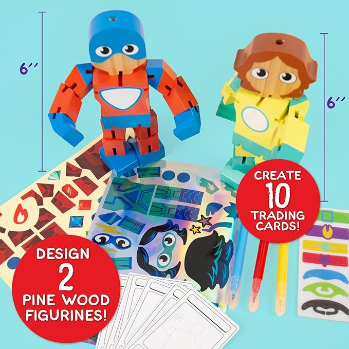 Made By Me Make Your Own Superhero Action Figurines