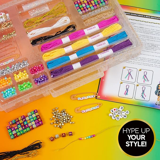 Rainbow High Ultimate Jewelry Designer, DIY Jewelry Making Kit, Design 20+ Pieces of Jewelry, Great Weekend or Sleepover Activity for Girls, Bead Kit for Kids Teens & Tweens Ages 8, 9, 10, 11