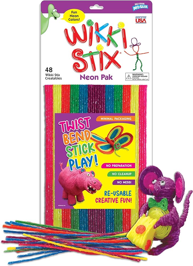 Wikki Stix Neon Pak of 48.