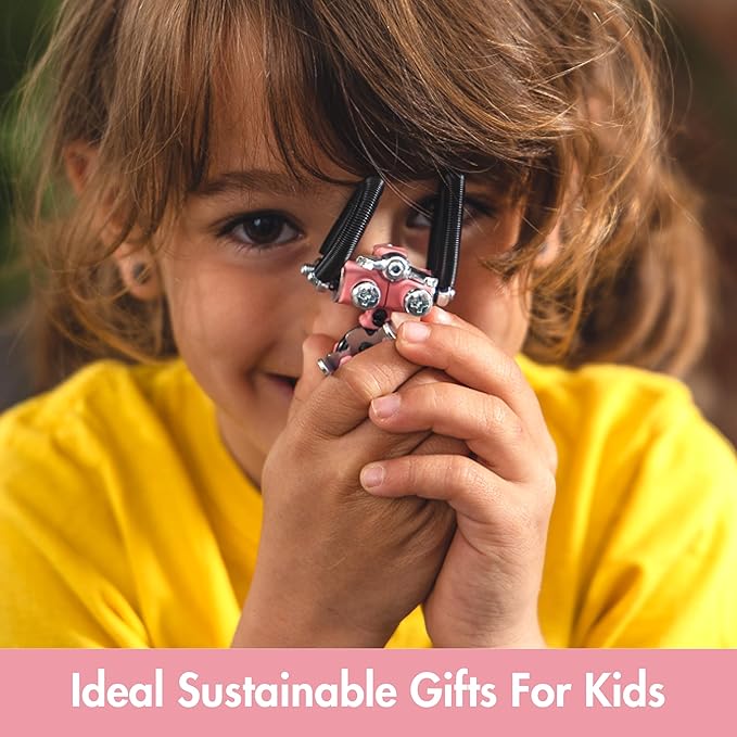 JoyBit Build Your Own Robot Toy Construction Set, Educational STEM Activities Learning Kit, Creative Build and Play Model Kit Steam Toys for 6 7 8 9 10+ Year Old Boys and Girls