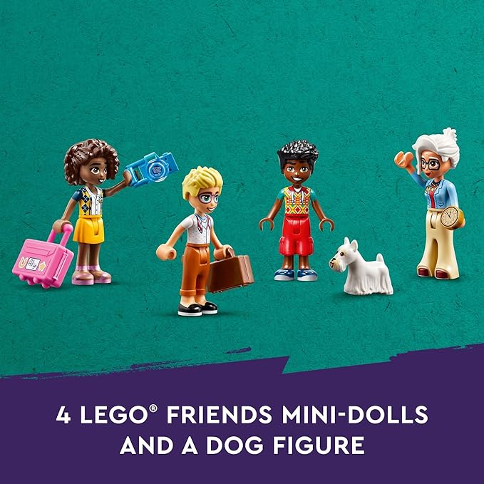 LEGO Friends Castle Bed and Breakfast Hotel Playset for Kids Ages 12 and Up, with 4 Mini Dolls, a Dog Toy Figure and Accessories, Castle Toy Gift Idea for Girls, Boys and Teens, 42638