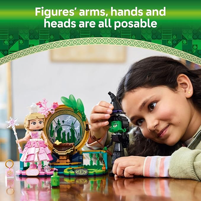 LEGO Wicked Elphaba & Glinda Figures Building Toys - Wicked Toys for Kids, Girls & Boys, Age 10+ - Buildable Wicked Dolls - Birthday Gift Idea - 75682