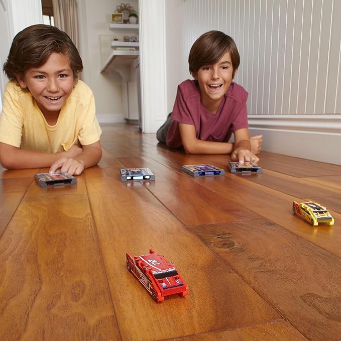 Sky Blue 66 Card Racer | Load, Launch, Race - Pocket-Sized Racecar Toy Ages 5 and up (Sold Each)