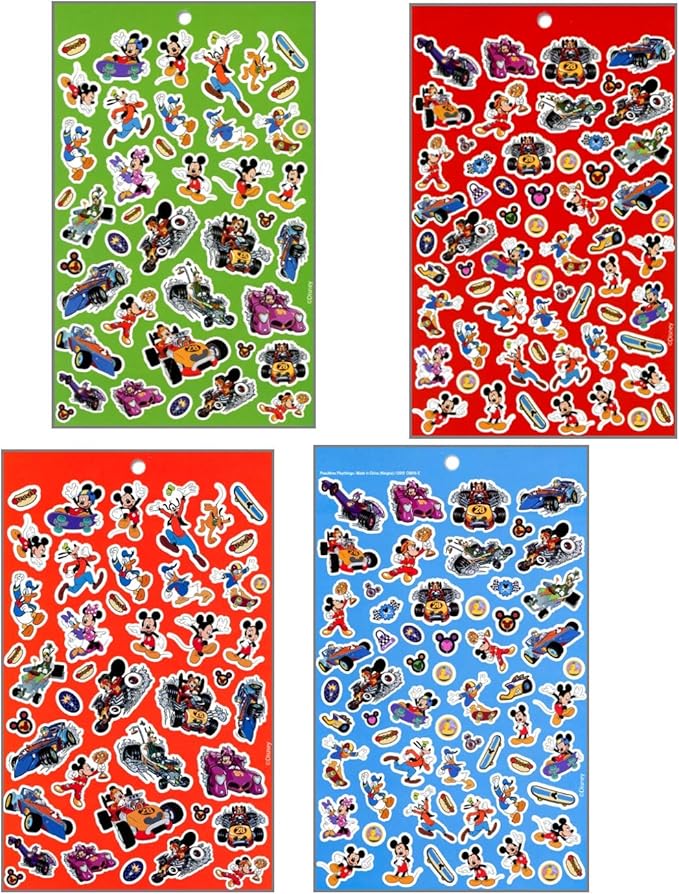 Disney Mickey Mouse Sticker Pad and Minnie Mouse Sticker Pad Set (Over 400 Stickers total!)