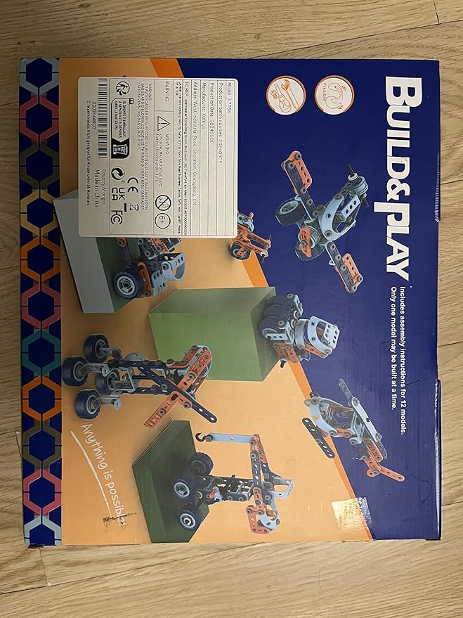 Building Toys for Boys Age 8-12, Boys Toys Age 6-8, Erector Set for Boys 6-8, 152PCS DIY 12 in 1 STEM Toys for 7 8 9 Year Old Boy, Engineering Building Toys for 10 11 12 Year Old