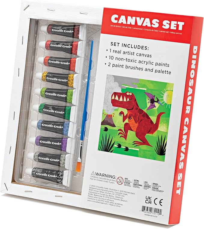 Crocodile Creek Canvas/Dinosaur