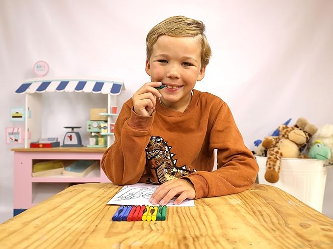 CrayonKing 240 Sets of 3-Packs in Cello (720 total bulk Crayons) Restaurants, Party Favors, Birthdays, School Teachers & Kids Coloring Non-Toxic Crayons
